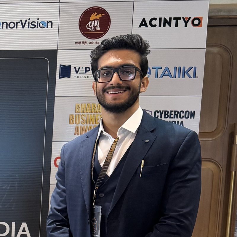 Vinayak Agarwal - Chartered Accountant and CFA Charterholder Professional Portrait